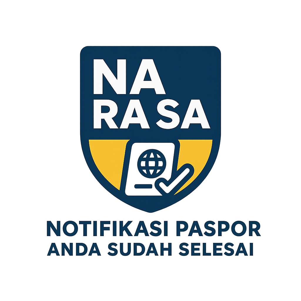 Notifikasi Paspor Sudah Selesai (NA RA SA)